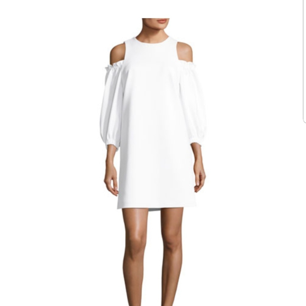 New Tibi white dress